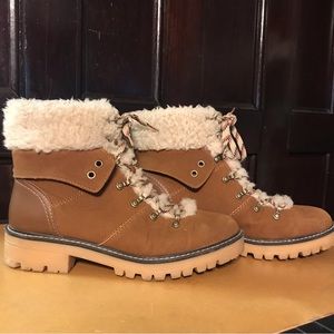 Time and Tru Lace-up Hiker Style Boots